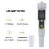Salinity Meter, Digital Pen‑Type Salinity Tester High-precision Salinity Measuring Tool Salinometer for Drinking Water