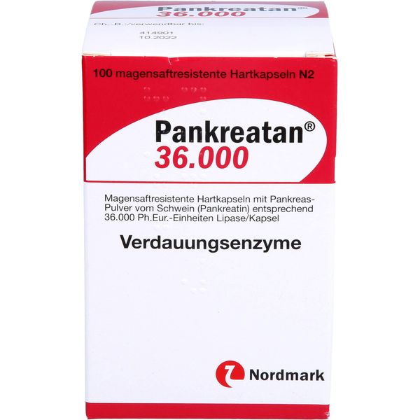 Pankreatan 36.000 Magensaftresistente Kapseln