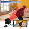 Wireless WiFi Security Camera Smart IP Cam Real-Time Alerts Night Vision 1080P