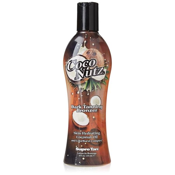 Supre Tan COCO NUTZ Dark Tanning Bronzer Indoor Tanning Bed Lotion