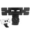 Universal Car Antenna Mount Bracket Clip, Heavy Trunk Cover Stand with 2 Axle Adjustment for Flexible Installation, Paste Installation Method
