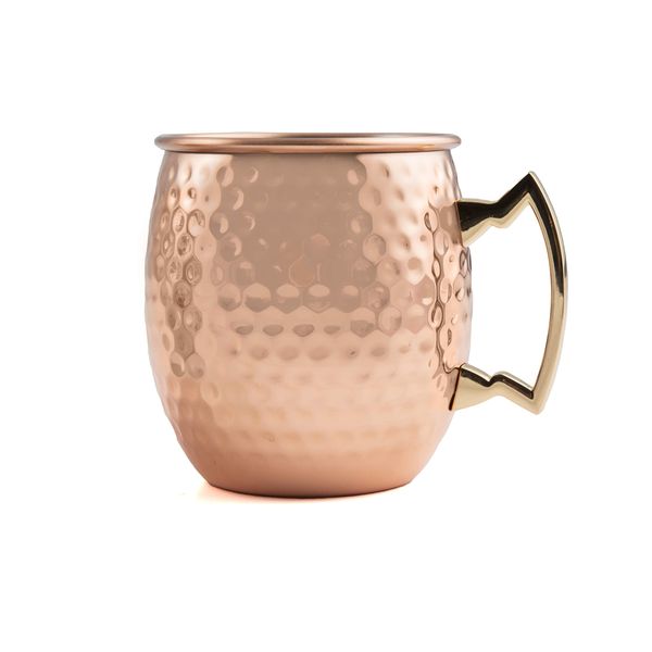 Cambridge Hammered Copper Silversmiths Moscow Mule, Set of 4, 20 Ounce, 4-PIECE