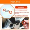 Car Door Trim Removal Tool Dash removal Installer Set Fastener Removal kit
