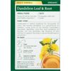 Tea, Organic Dandelion Leaf & Root, Supports Kidney Funct