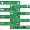 Gambling Destination Street Sign Cutouts Party Accessory (1 count) (4/Pkg)