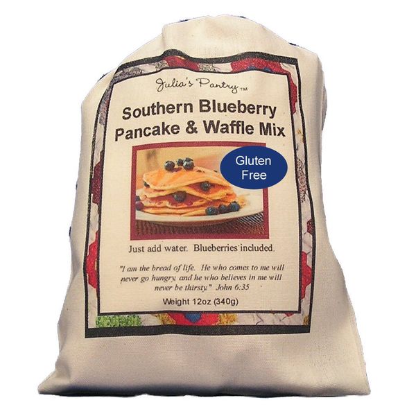 Gluten Free Blueberry Pancake Mix with Real Blueberries