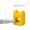 Professional Screwdriver Magnetizer and Demagnetizer Tool, Grey, Multifunctional Repair Tool