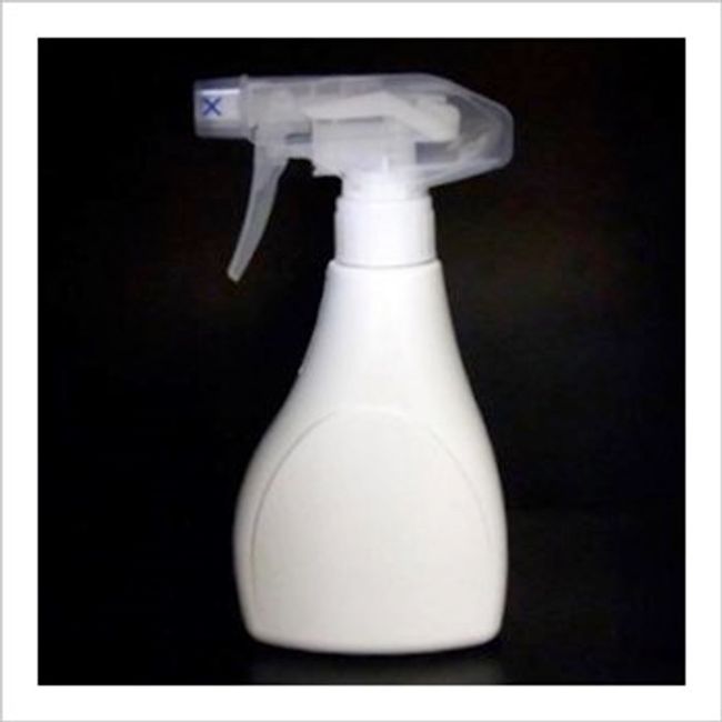 Trigger spray bottle 300ml [blackout white]<br> Spray Container Plastic Container Bottle Trigger Spray Handmade Cosmetics Refill Bottle Refill Container Sterilization