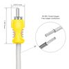 Recoil RVI20 Triple-Shielded 20ft Backup Camera Video Cable, Tinned OFC