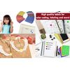 Royal Green Colour Coding Labels Red 3/4" Rounds Dot Stickers 17mm (1.7cm) Dots 720 Pack