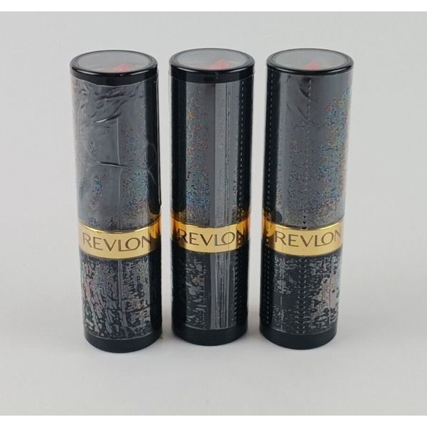 3 PACK REVLON SUPER LUSTROUS LIPSTICK CREME 809 WILD SAFFRON