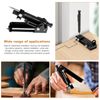 WiMas Black Construction Scriber Marking Tool Multi-function Scribing Tool Construction Pencil, Scribe Gauge with Deep Hole Pencil Scriber Line Maker Measuring Tool