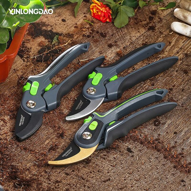 1pc Multifunctional Pruner Tree Branch Scissors Gardening Orchard Pruning  Shears Fruit Tree Tool Branch Cutter