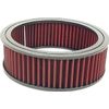 9" x2" Round Washable Air Cleaner Element Replacement Filter Flow Kit Red