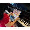 Color Hearing for Developing Absolute Pitch - Piano Keyboard Stickers for Learning Notes - Removable, up to 88 Keys