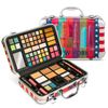 Vokai74 Piece Makeup Kit Gift Set, Brushes, Eye Shadows, Lipstick & More