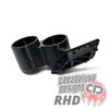 Dual RHD gauge pod mount for 2010-2013 Mazda 3 functional defrost vent