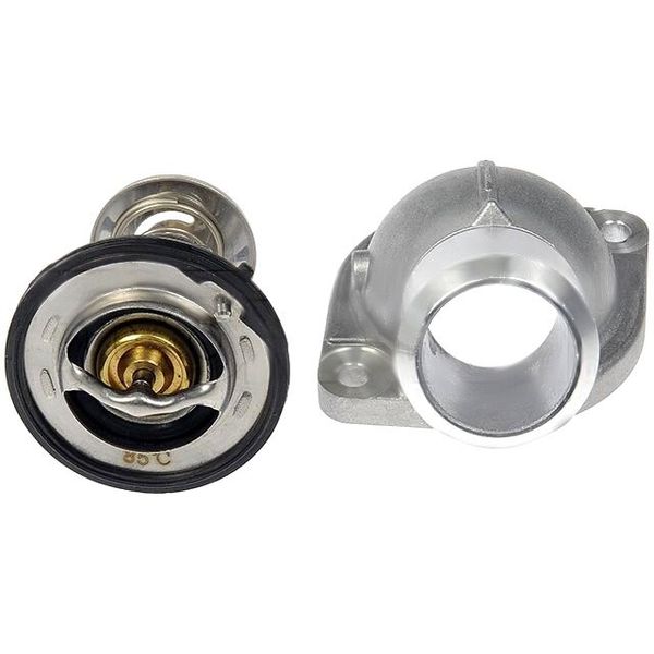 Water Pump Engine Coolant Thermostat Housing Assembly For Express 2500 VM786GZ