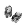 LogiLink BT0054 - Bluetooth 5.0 Adapter, USB 3.2, USB-A und USB-C, Transparent, Mini