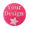 Personalised Icing Sugar Stencil - Custom Name/Logo for Biscuits, Baking (8cm)
