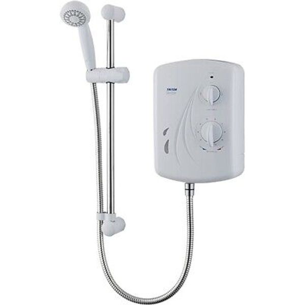 Triton Showers MOSV09SG Seville Universal Electric Shower, 9.5 KW 1.25M Hose.