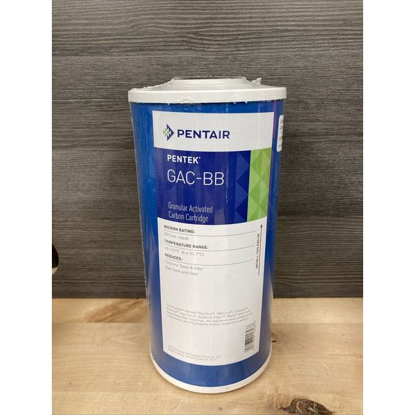 Pentair Pentek GAC-BB 20 Micron Big Blue 10 Inch Carbon Water Filter New