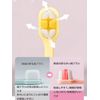 Children's Toothbrush, Nano Toothbrush, Soft, Ultra Soft Bristle Toothbrush, Toddler, Soft, Hydrophobic Design, Easy to Dry and Clean, Prevents Bacteria Growth, Candy Color, Ages 3 to 8, Protects Baby and Sensitive Teeth, Changeable Teeth, Set of 4
