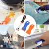 Cleaning Scraper Tool Set, 3PCS Scraper Tool with 30 Pcs Replaceable Plastic Blades, Window Scraper Tool for Label Removal Window Decals Paint Cleaning