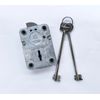 Fingerprint Gun Safe Replacement Lock Right Swing Bolt Lock & 2 Override Keys