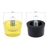 sourcing map 40mm Diameter Mallet Hammer Replacement Striking Head Tip Yellow and Black,4pcs