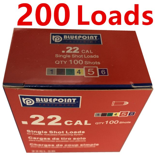 200 Level-5 Red Loads for Dog Tainting Dummy Launcher/DT Systems,Long Range 200'