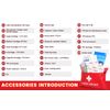 Mini First Aid Kit Bag 116 Pieces Small First Aid Kit Includes Emergency Tape US