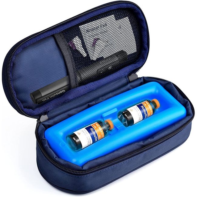 Insulin Cooler Travel Case Diabetes Carrying Bag Keep Medicine Cool Vial Storage