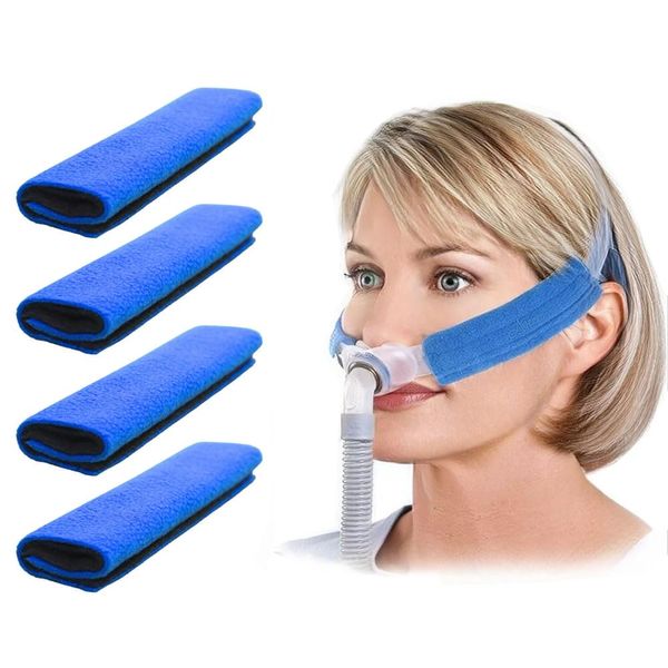 4-Packs CPAP Strap Covers, CPAP Strap Comfort Pads, CPAP face Pads, CPAP Cushion Covers