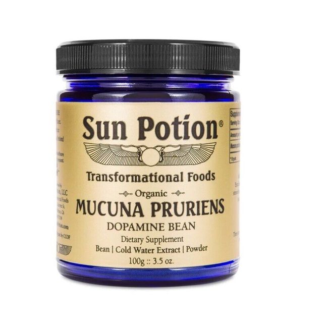 Sun Potion, Organic Mucuna Pruriens Powder, 3.5 oz (100 g)