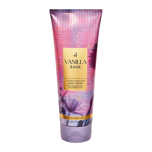Bath and Body Vanilla Ease Ultimate Hydration Body Cream | 8 Oz