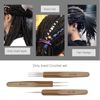 Set of 8 Dreadlocks Tool Interlocking Tool Dreadlocks Crochet Needle Sisterlocks Craft Dreadlocks Hair Extensions Locs Tightening Accessories Easyloc Hair Tool