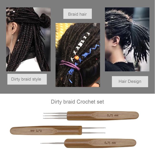 Crochet Needles Hair Dreadlock, Dreadlocks Hair Accessories