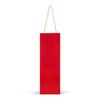 DEMDACO Mostly Nice Red 14 Inch Pine Wood Christmas Wine Bottle Accessory Lantern