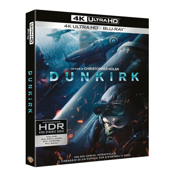 dunkirk (4k ultra hd+blu ray) BluRay Italian Import