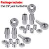 SPARKWHIZ (4) Right & Left Hand Thread Joint 3/4” Joint Rod End Kit Set USA