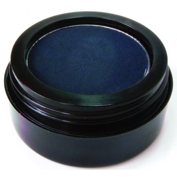 Pure Zivaª Matte Cool Dark Navy Blue Cake Eyeliner & Eyeshadow, Water Activated Pressed Powder; Gluten & Cruelty Free