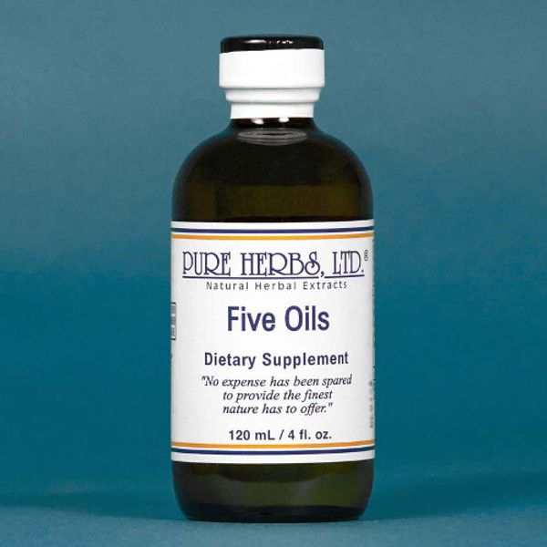 Pure Herbs: Five Oils - 4 oz.