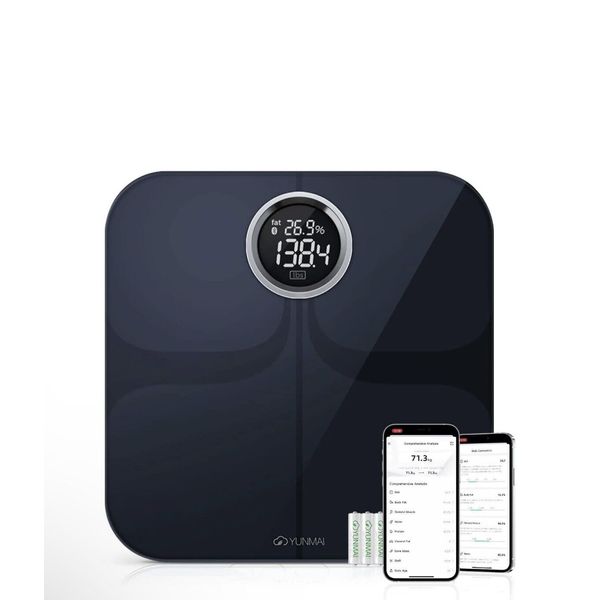 YUNMAI Premium Smart Body Fat Scale Digital Bathroom Scale for Body Weight