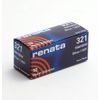 Renata - Silver oxide button cell 321 RENATA 1.55V 14.5mAh - Blister x 1