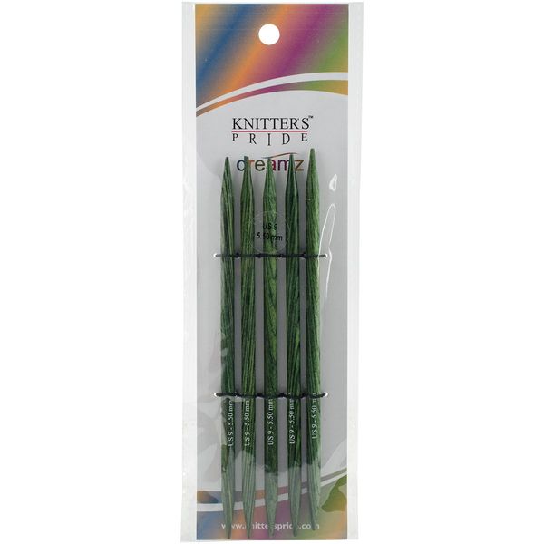 Knitter's Pride-Dreamz Double Pointed Needles 6", Size 9/5.5mm
