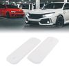 uxcell Bumper Guard Car Protector White Rubber Pack of 2