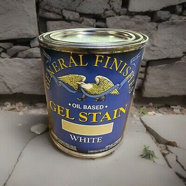 General Finishes Gel Stain White Pint