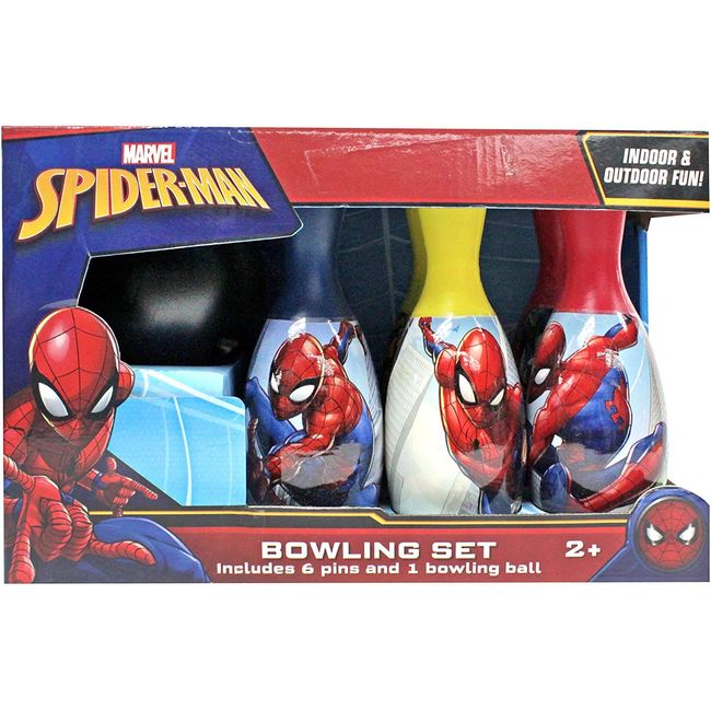 Spiderman Bowling Set, Bowling (Indoor Playground, Baby Toys)