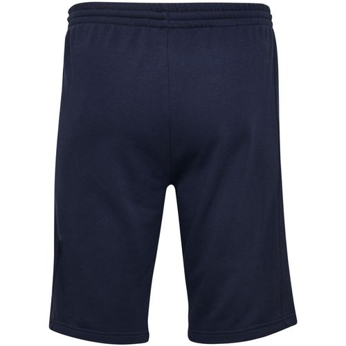 hummel Unisex Children's Hmlmover Cotton Bermuda Shorts, Navy, 176 EU